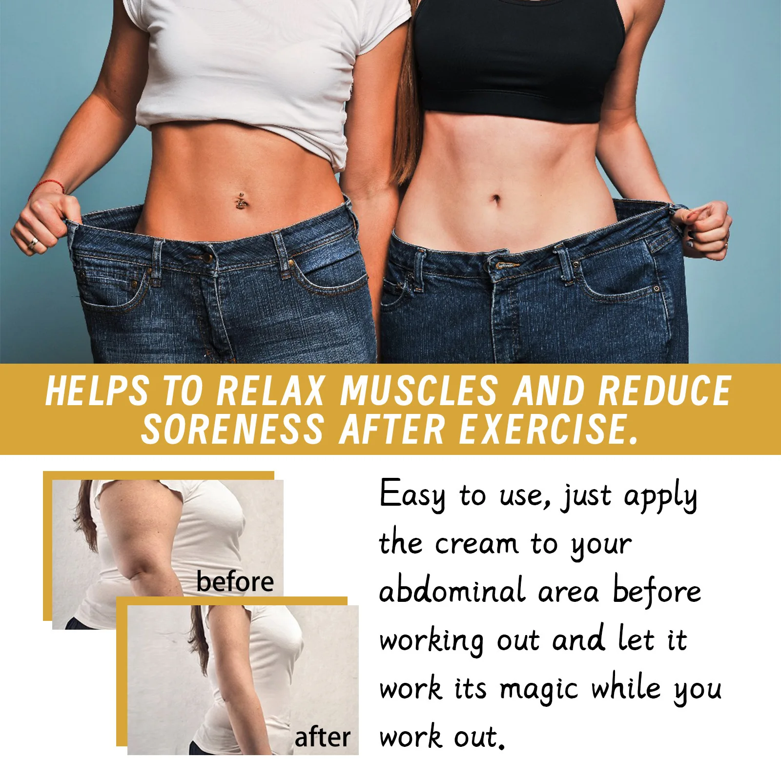 Crème de perte de poids gingembre brûle les graisses élimination de la cellulite minceur mise en forme sculptant le ventre jambe taille ventre Massage crème chaude pour le corps crèmes amincissantes_voghion.com