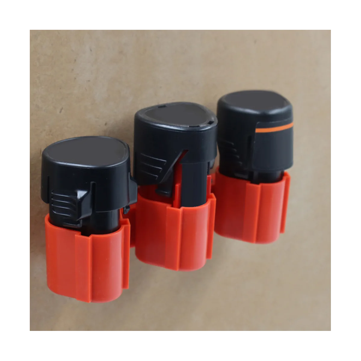 Per Makita Per Bosch 10.8V Per Milwaukee 12V Batteria E Kit Portautensili Staffa Fissa Per Rack A Parete Rossa