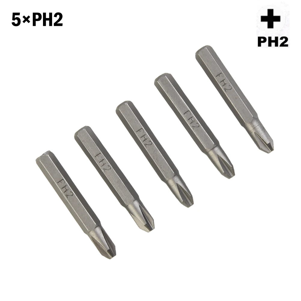 H4×28mm Kreuzschraubendreher-Bits PH0000 PH000 PH00 PH0 PH1 PH2 4mm Sechskantschaft DIY Handwerkzeug Kreuzschlitzschraubendreher Bohrer Bits – Detail 21