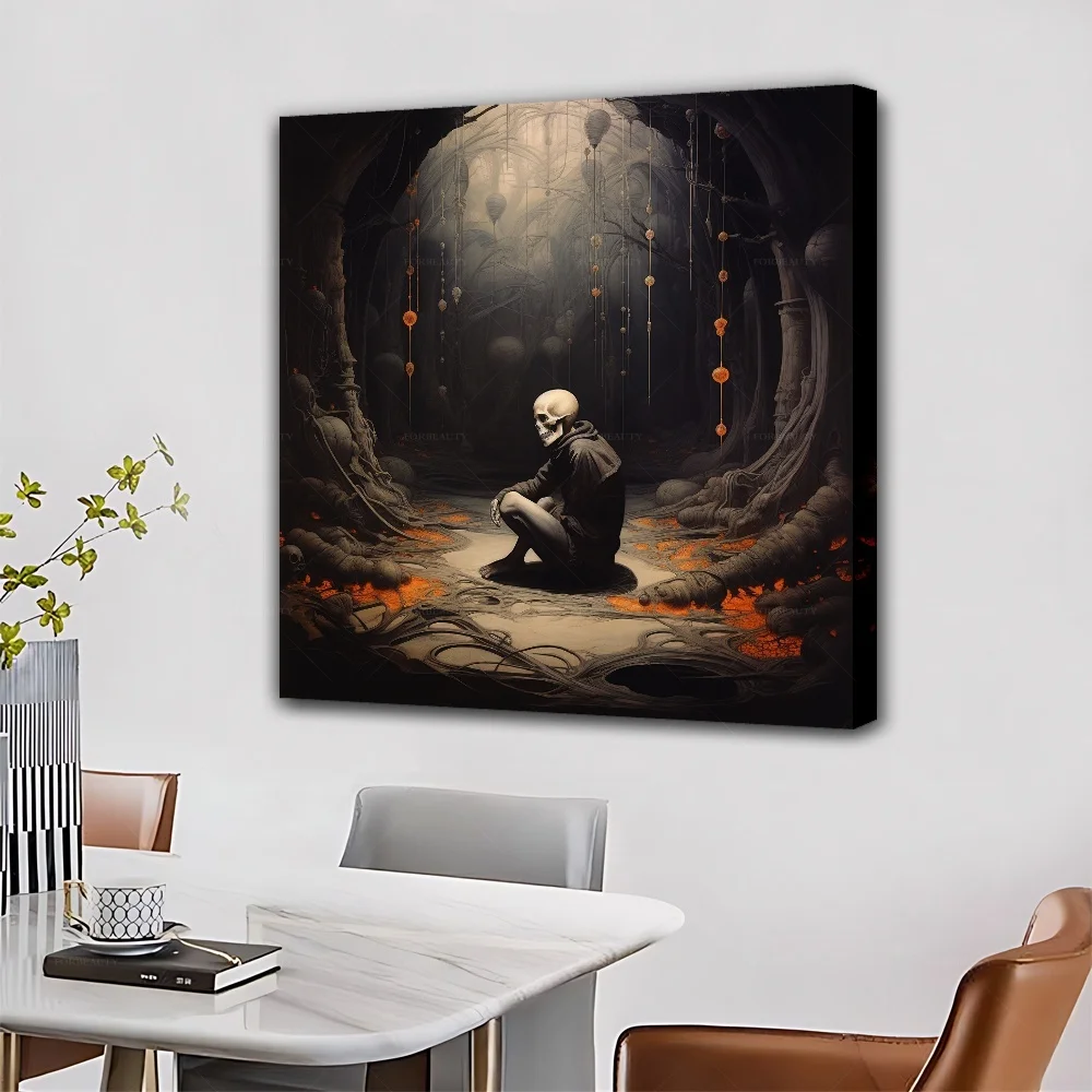 

Forbeauty, Картина на холсте с рамкой, красочная ваза, антикварная для украшения дома