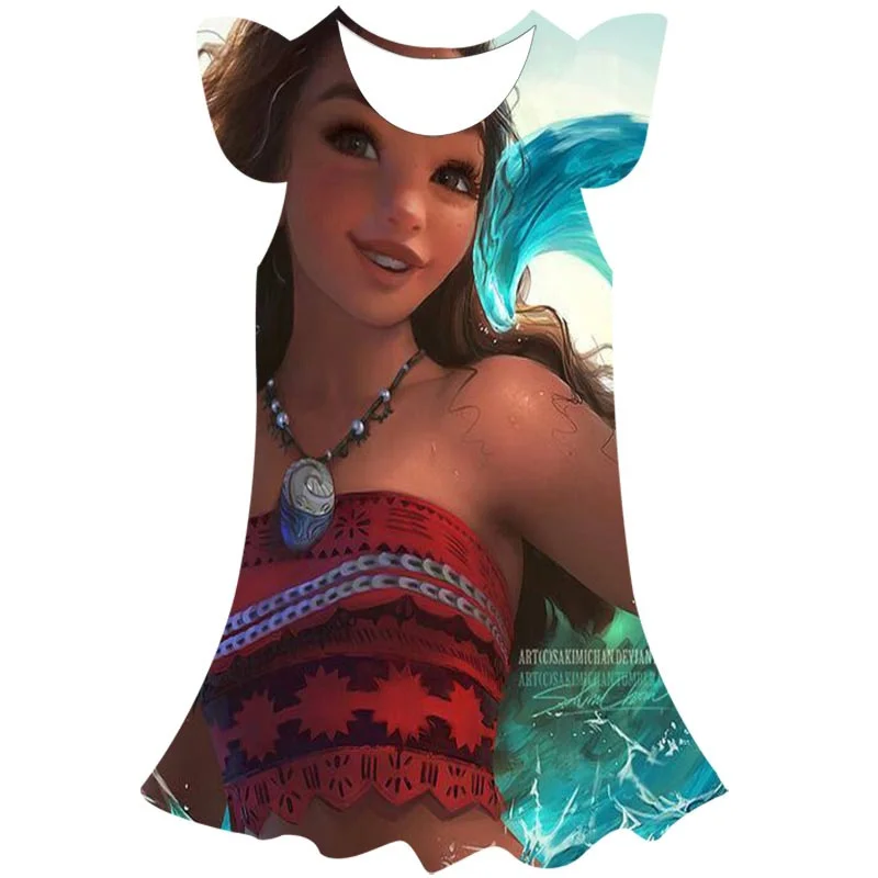 Roupa fantasia para crianças moana serve De 2 a 8 anos.