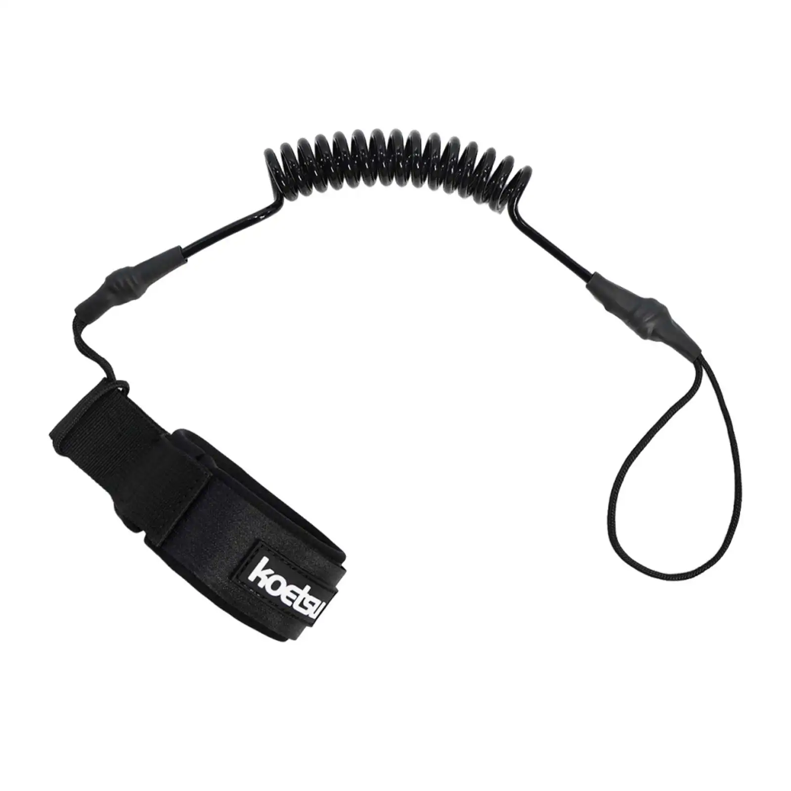 Durable TPU Safety Hand Rope Hook with Elastic Stretch for Fishing Tools and Stand-Up Paddle Boards