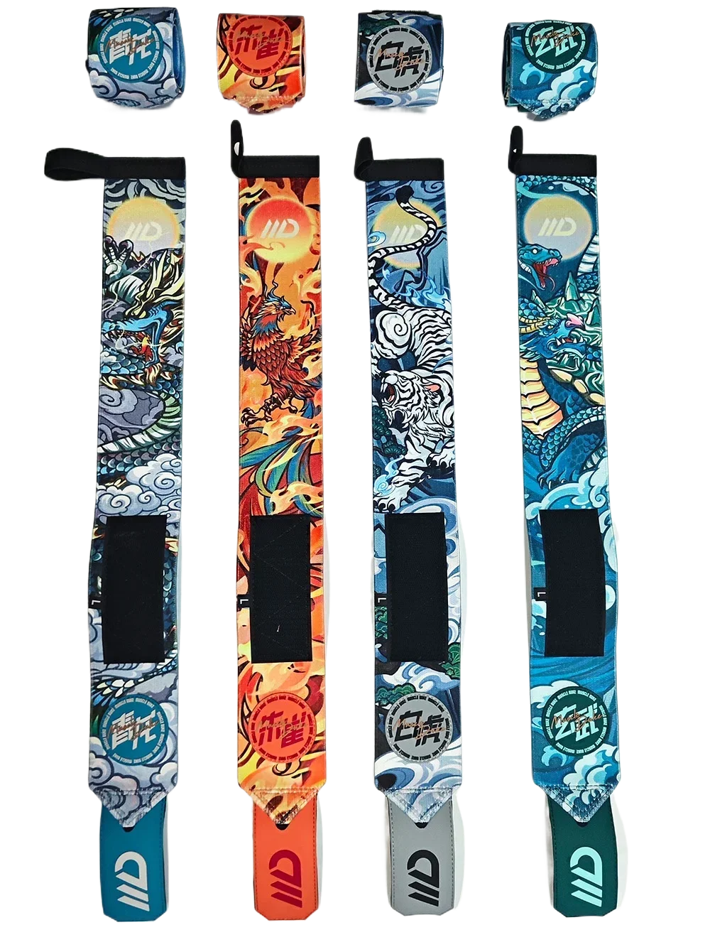 Enhanced Fitness Wrist Wraps for Strength Training and Weightlifting Support