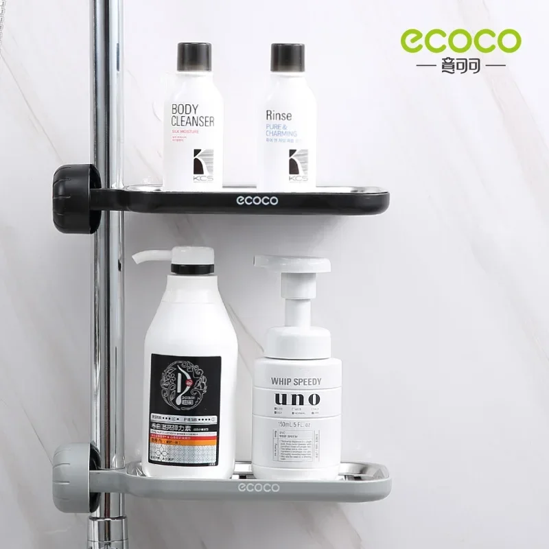 ECOCO Faucet Sponge Soap Drainage Storage Rack Sink Adjustable Dish Cloth Drain Holder Bathroom Kitchen Organizer Shelves Racks 5