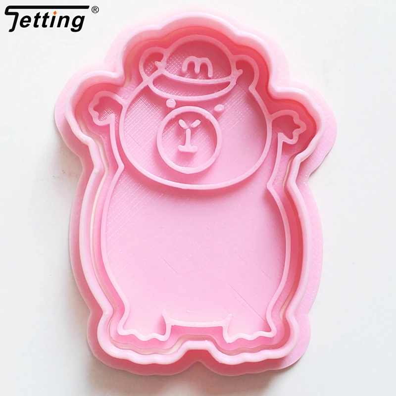 Cartoon Capybara Shaped Cookie Cutter Cute Animal Fondant Biscuit Mold Cake Decoration Tools Baking Accessories Kitchen Gadget