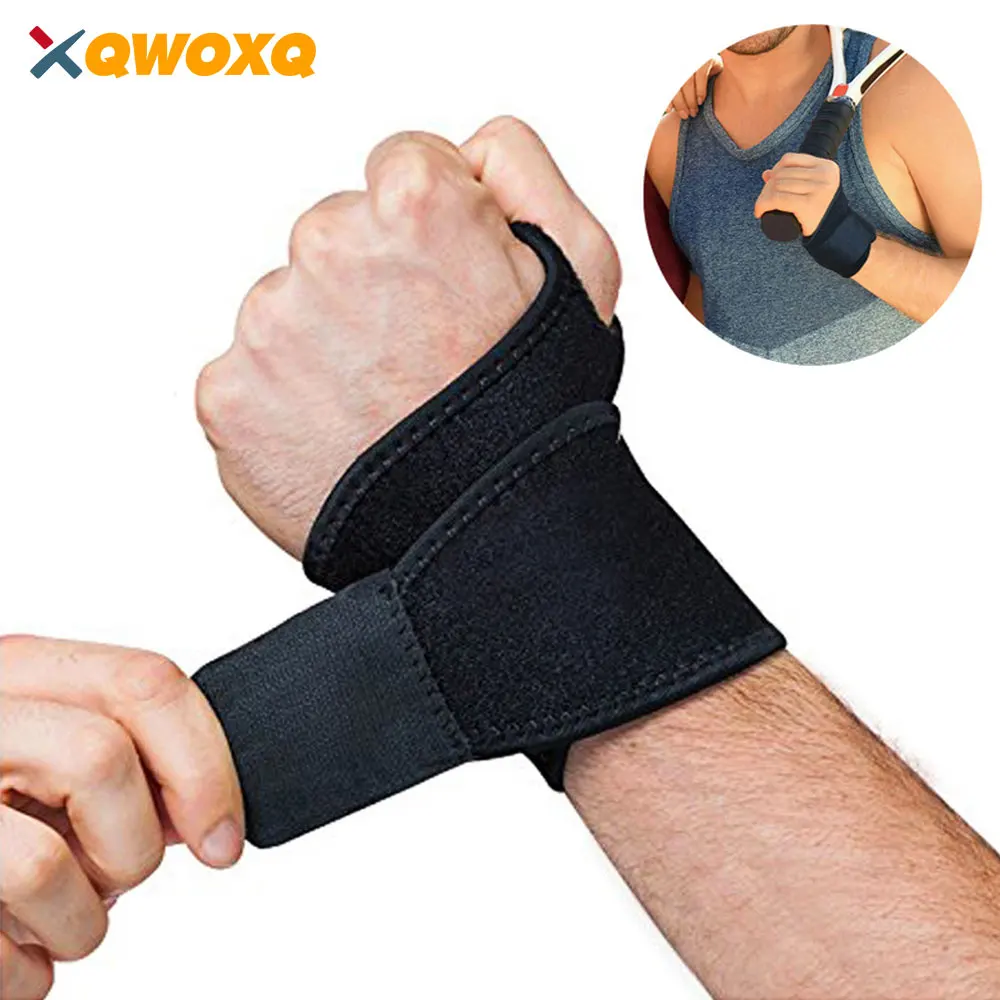 

1PCS Professional Gym Wrist Band Sport Wristband New Wrist Brace Wrist Support Splint Fractures Carpal Tunnel Wristbands Fitness