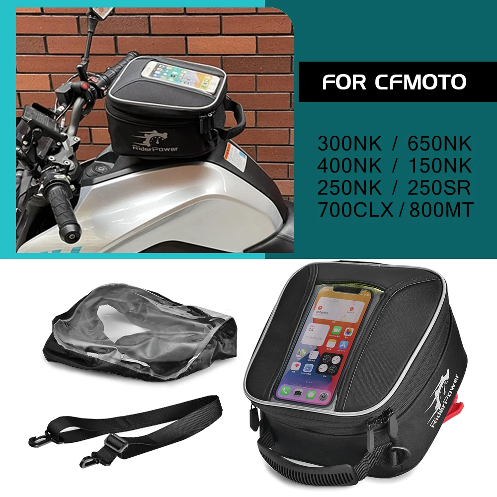 

Tanklock Fuel Tank Bag For CFMOTO 150NK 250NK 250SR 700CLX 800MT NK250 MT800 CF 250 650 400 NK SR Tankbag Motorcycle Navigation