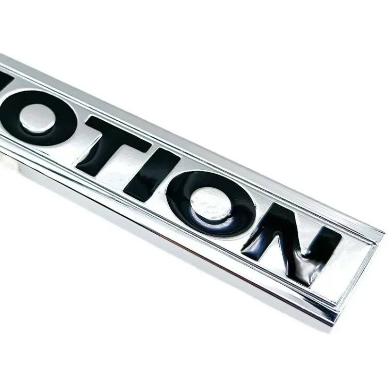 1Pcs 3D 금속 4 모션 로고 자동차 뒷 트렁크 엠 블 럼 배지 스티커 액세서리 폭스 바겐 골프 폴로 Tiguan Jetta Magotan Passat