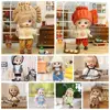1/12 Bjd Doll Ob11 Movable Joints Ob11 Doll with Clothes Adjustable Mini Obitsu 11 Clothes Dolls Kawaii 14CM Ob11 Bjd Doll Baby 4
