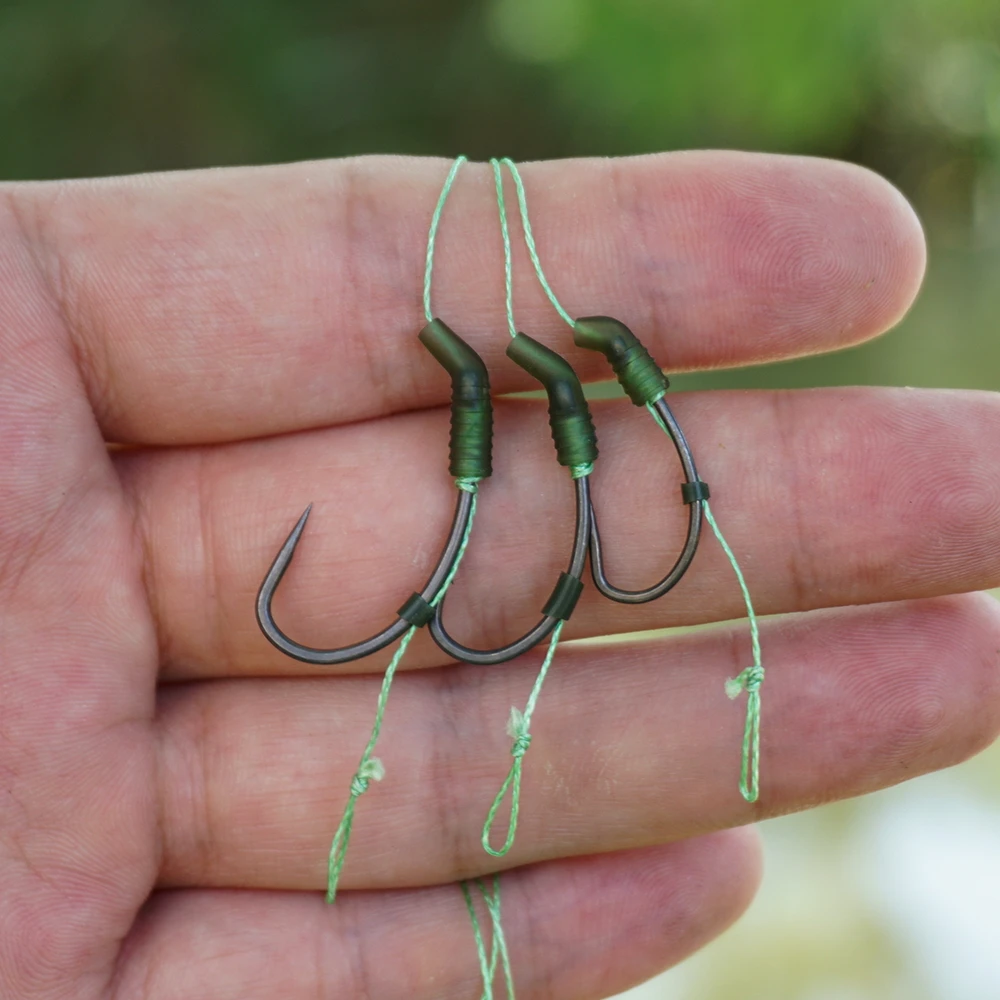 20pcs Carp Fishing Accessories Anti Tangle Sleeves Rubber Fish Hook Sleeves Aligner Fishing Terminal Tackle AH208 fishing accessories