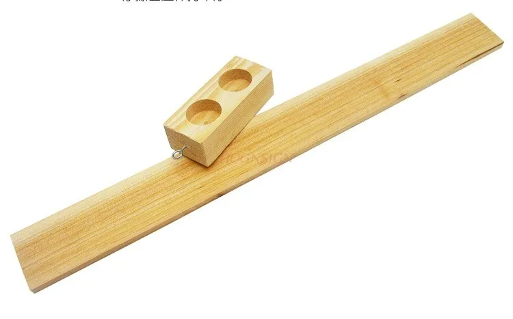 Friction meter Friction tester Long wooden block Short wooden block plate Physics teaching instrument