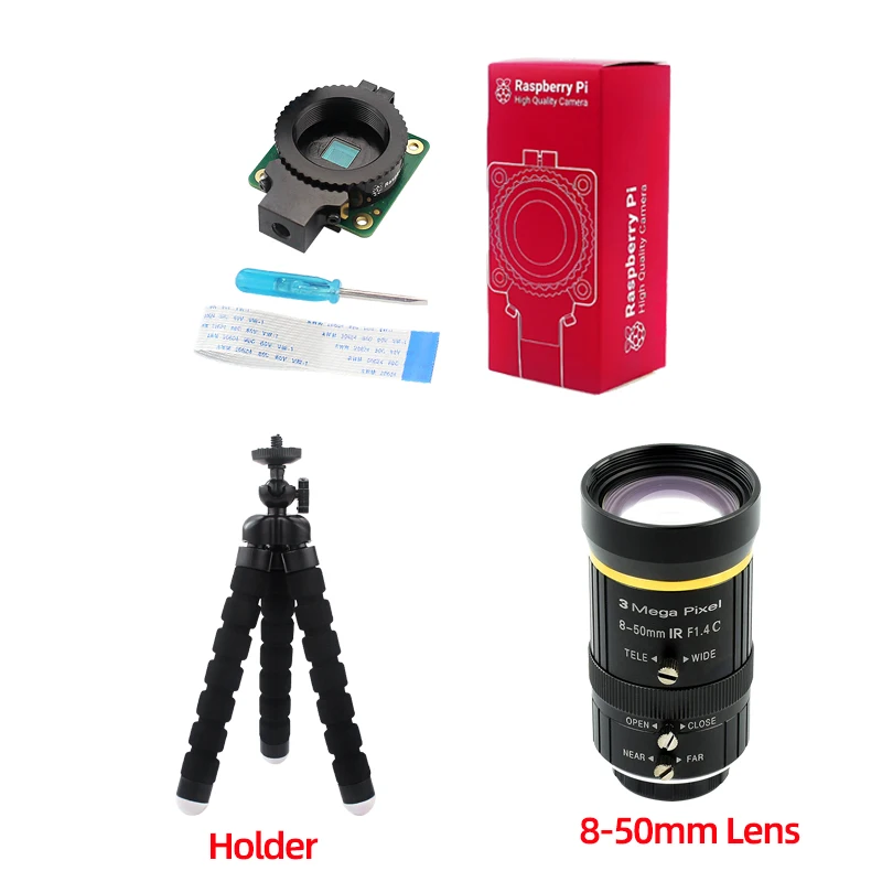 高品質カメラ12.3 mp,Sony imx477,オプションの6mm cs 16mm c