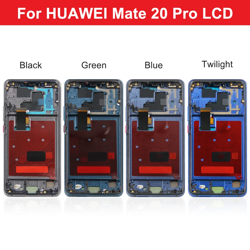 Mate 20 Pro Display Screen with Fingerprint, for Huawei Mate 20