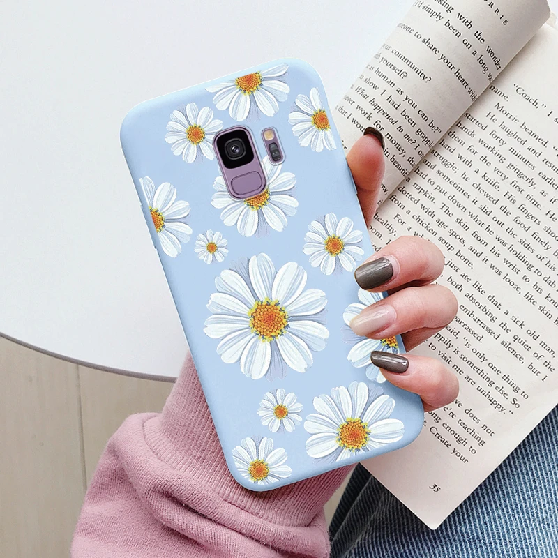 Adorable Sunflower Soft Bumper Case - Painted Design