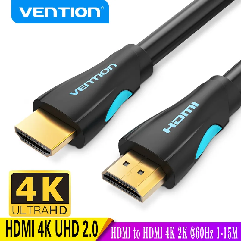 Vention Cavo Hdmi Cavo Hdmi A Hdmi 2.0 4K Per Proiettore Xiaomi Nintendo Switch Tv Ps4 Tvbox Xbox 360 1M 15M Cavo Hdmi