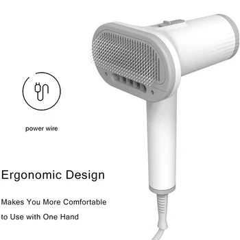 2-In-1 Pet Dog Hair Dryers Comb Brush Dog Grooming Kitten Cat Hair Comb Puppy Fur Blower Low Noise Constant Temprature Pet Dryer 6