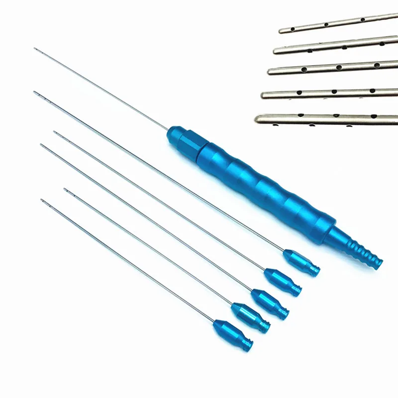 

Fat Aspiration Needles Liposuction Tools Water Injector Infiltration Cannulas Liposuction Cannula Set