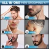 Sejoy MASTER Men's Grooming Kit 5 In 1 Multifunctional Electric Hair Clippers Rechargeable Razor Men Beard Nose Trimmer 5