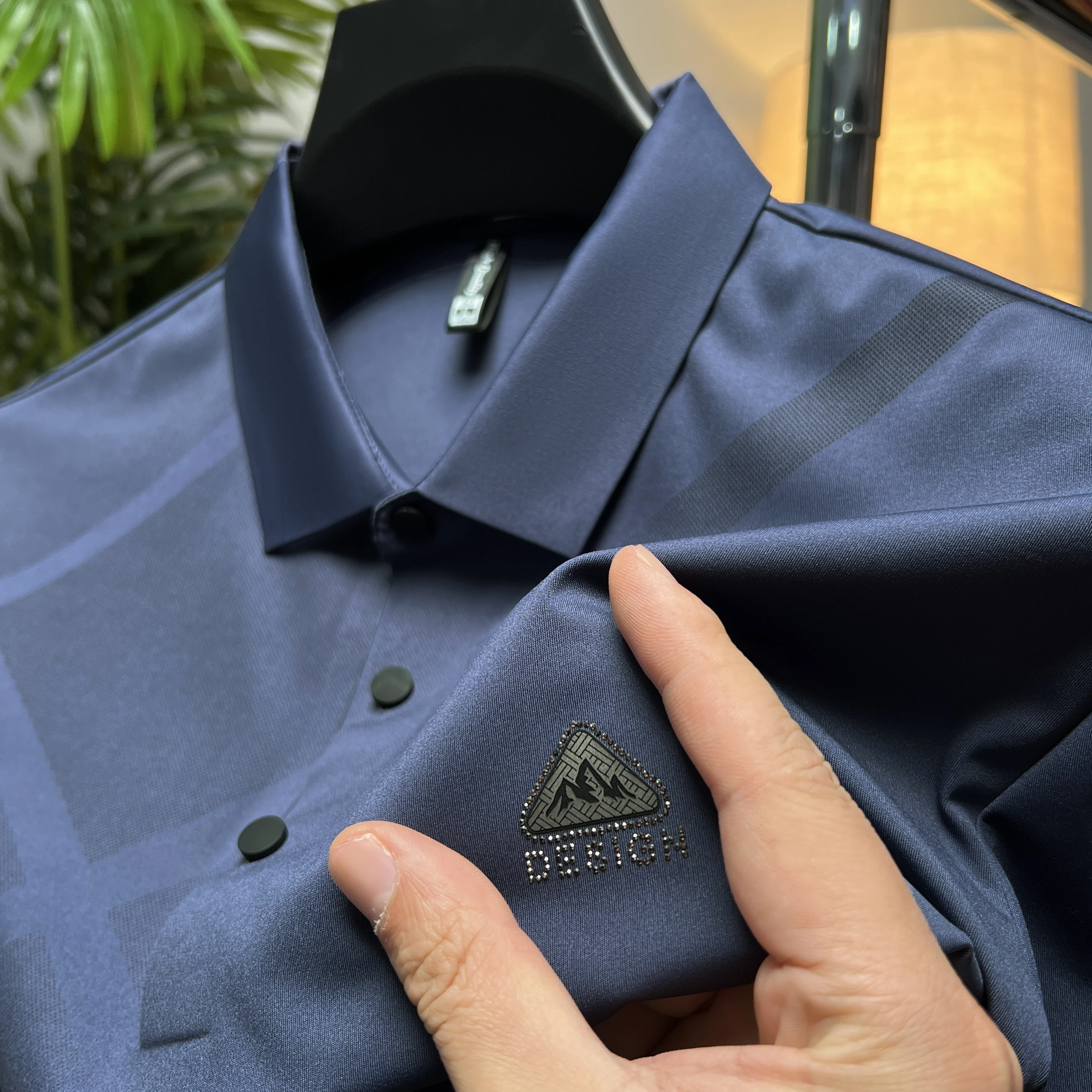 Luxury Brand 95%Cotton Men's Polo Shirt 2023Summer Lapel Lion Embroidery  T-Shirt For Men Korea Sports Casual Versatile Golf Wear - AliExpress