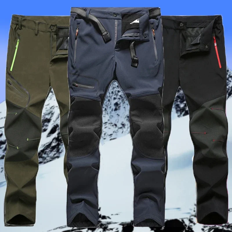 Men's Summer Autumn Fall Hiking Trekking Fishing Camping Climbing Run Cycling Trousers Oversized Euro Size Outdoor Elastic Pants