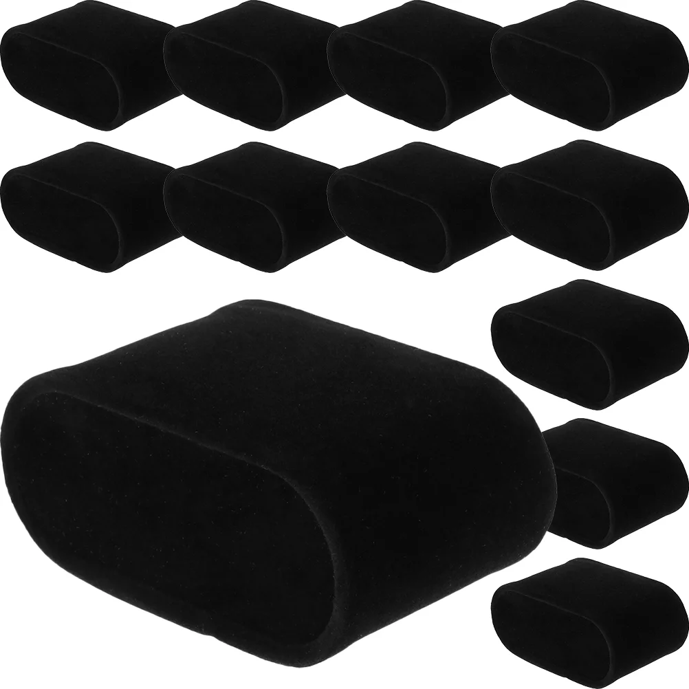 Bracelet Display Mat Watch Pillow Holder Decor Watches Supply Flannel Sponge Bangle Cushion Pillows 12 Pcs