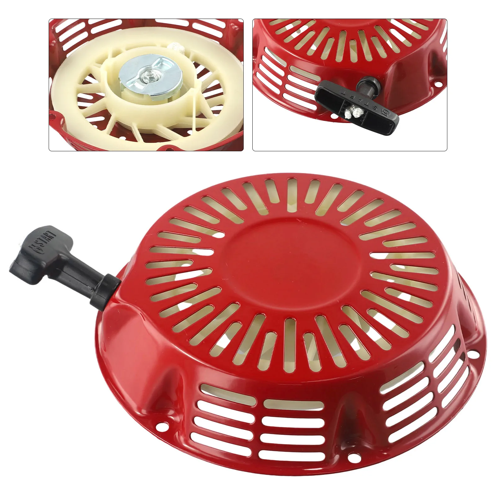 

Recoil Starter Heavy Duty Replacement For Honda GX340 GX390 Pull Start Recoil Start Assembly Lawn Mower Parts Garden DIY Tool