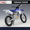 Maisto 1:12 YAMAHA YZ450F Alloy Race Motorcycle Model Simulation Diecast Cross-country Street Motorcycle Model Children Toy Gift 5