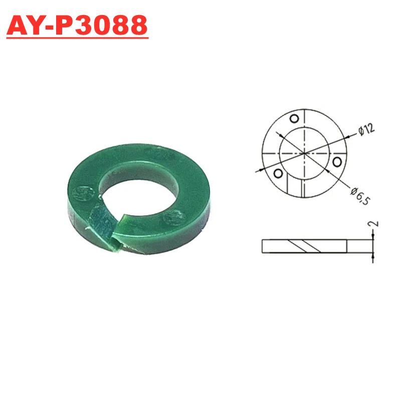 100pcs Fuel Injector Plastic Gasket for GM 1.5L Turbo Cruze, Equinox