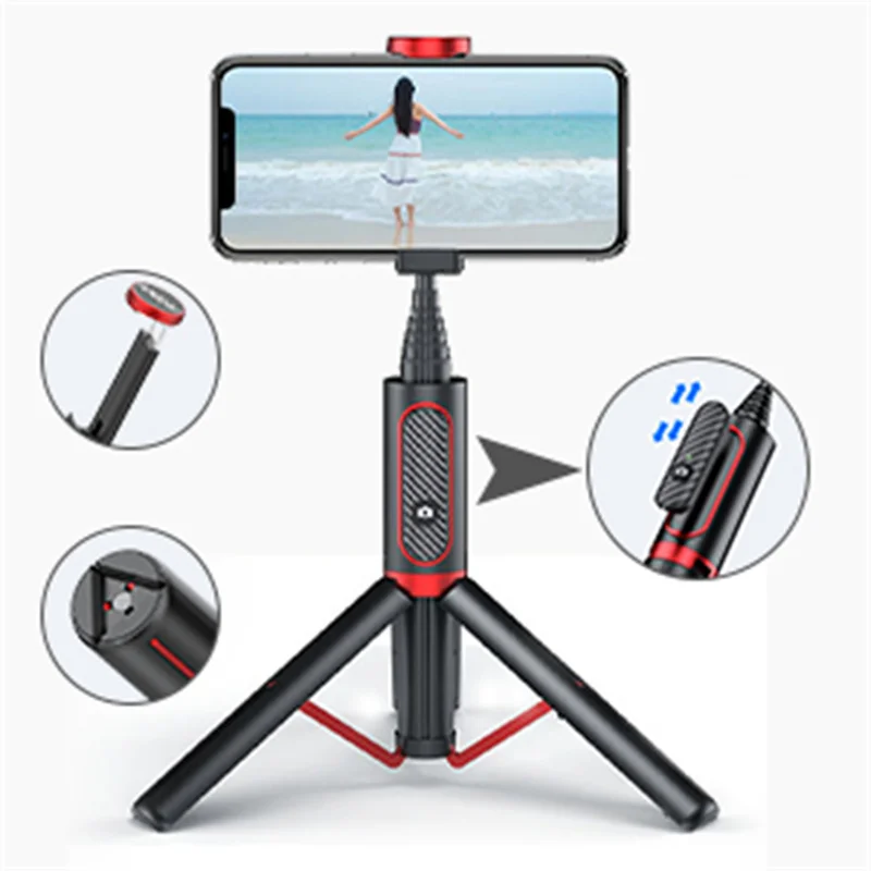 Selfie Stick Tripod Phone Stand Holder W/ Wireless Bluetooth Controller Extendable Tripod Monopod for iPhone 11 X Huawei Samsung