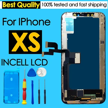LCD incell AAA di alta qualità per iPhone XS Display Touch Screen Sostituzione Digitizer Assembly Parti di riparazione Kit all'ingrosso
