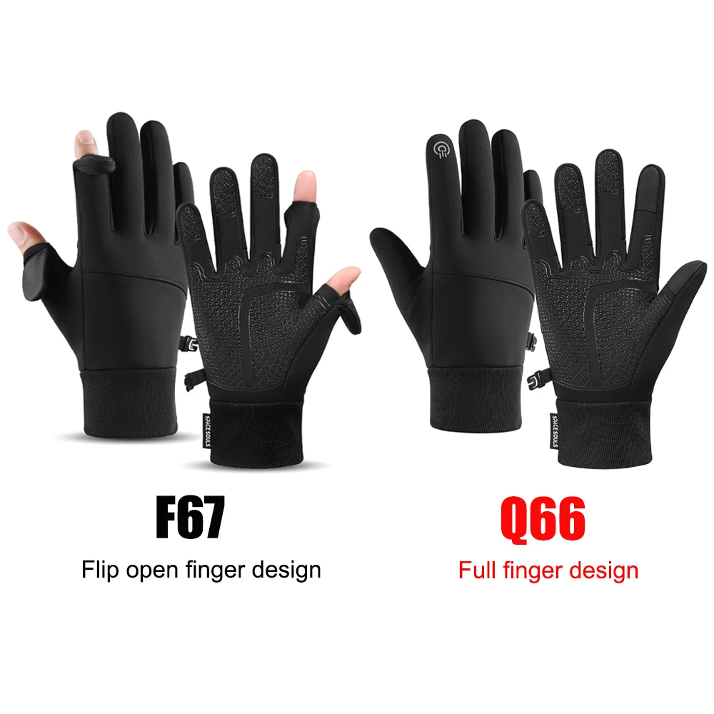 Winter Warm Gloves Men's Women's Windproof Waterproof Touch Screen Gloves Outdoor Fishing Running Cycling Skiing Gloves 5