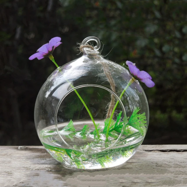 Extra Small Round Decorative Crystal Clear Container