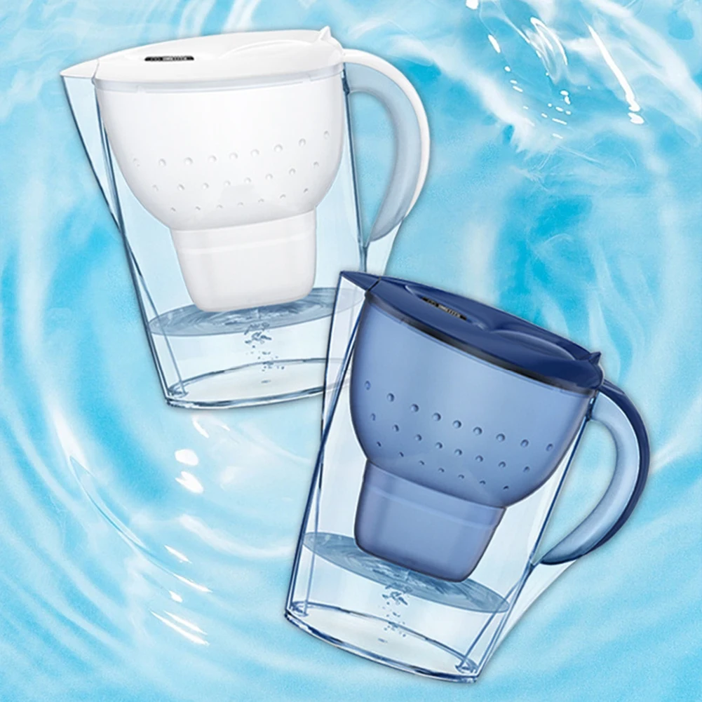 3.5L Water Filter Pitcher Digital Display Water Purifier Pot Reduce Limescale and Impurities for Clean Tasting Drinking