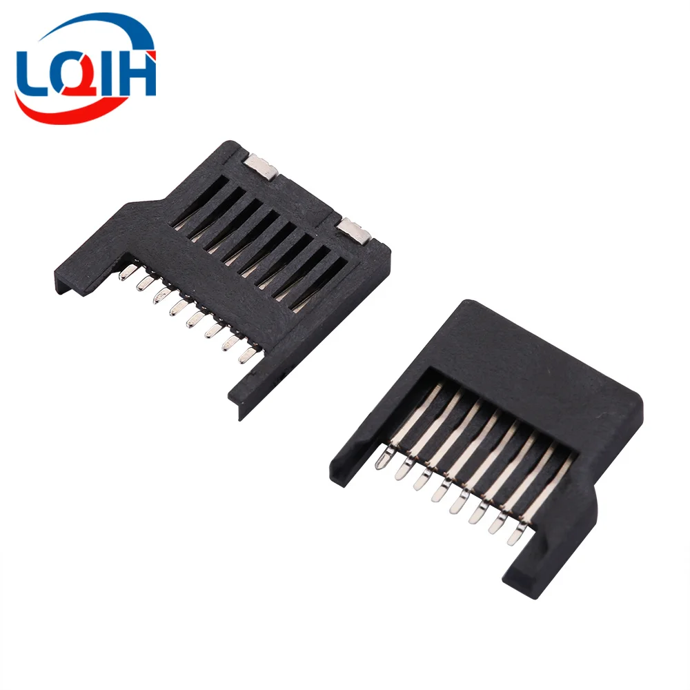 SD/MINI/TF/SIM/NANO/MICRO porte-carte fente porte-carte Module de mémoire corps Long corps court avec connecteur auto-élastique