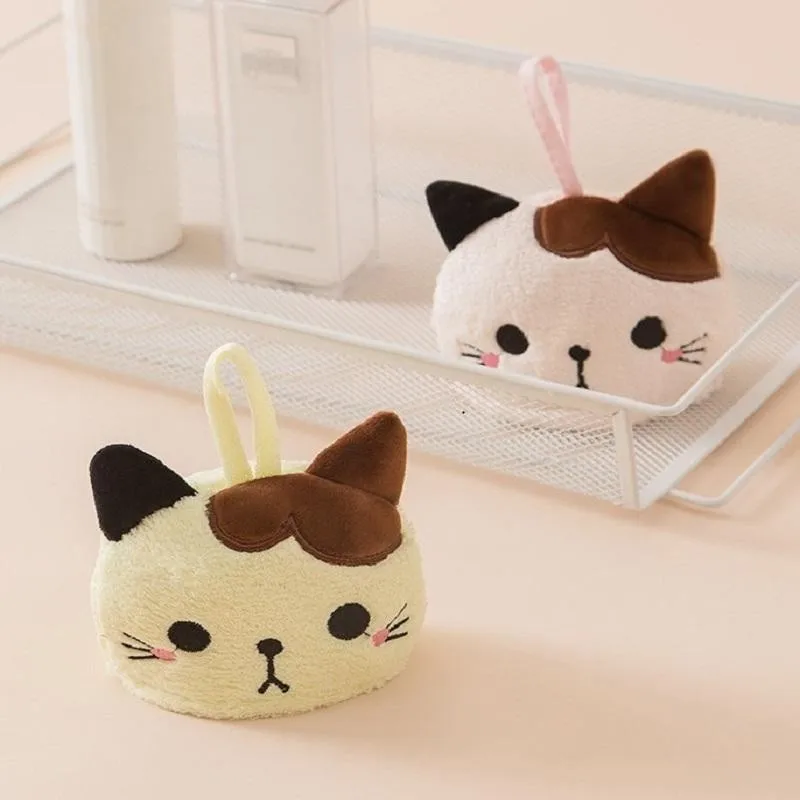 Kit 4 Toalhas Cozinha Microfibra - Estampa Gatos, 61x35cm - Absorvente, Waffle - Presente