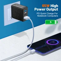 65W Fast Charging Charger USB PD Muti Plugs Mobile Phone Quick Charging Type C Wall Adatper for iPhone Xiaomi Samsung Universal - Image 2