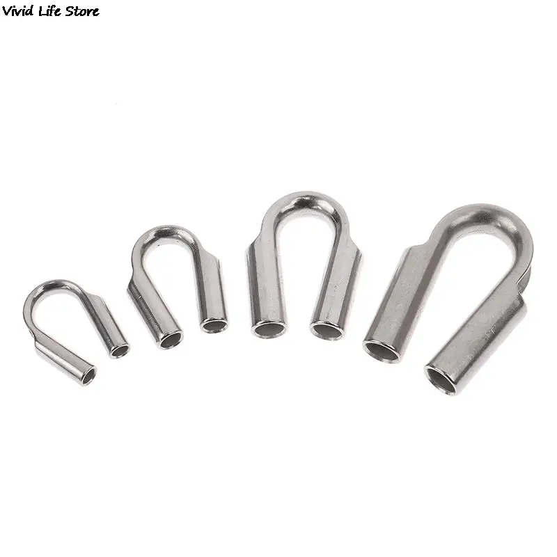 304 Stainless Steel Thimble 6mm 8mm 10mm 12mm Wire Rope Cable Thimbles Rigging