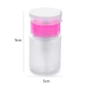 75ML Nail Art Mini Pump Dispenser Empty Bottle Acrylic Gel Polish Remover Cleaner Liquid Container Storage Small Pressure 4