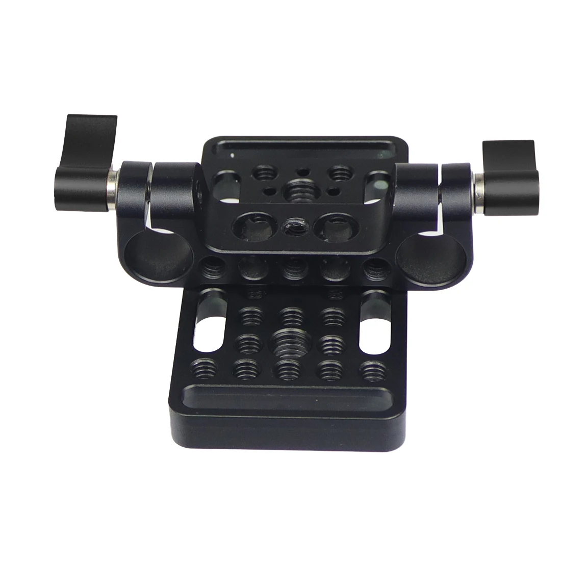 Multi-Zweck Schalt Platte Käse Brett Leicht Platte 1/4 3/8 ARRI Kalten Schuh für Railblock Schwalbenschwanz Stangen DSLR Kamera käfig Rig – Detail 27