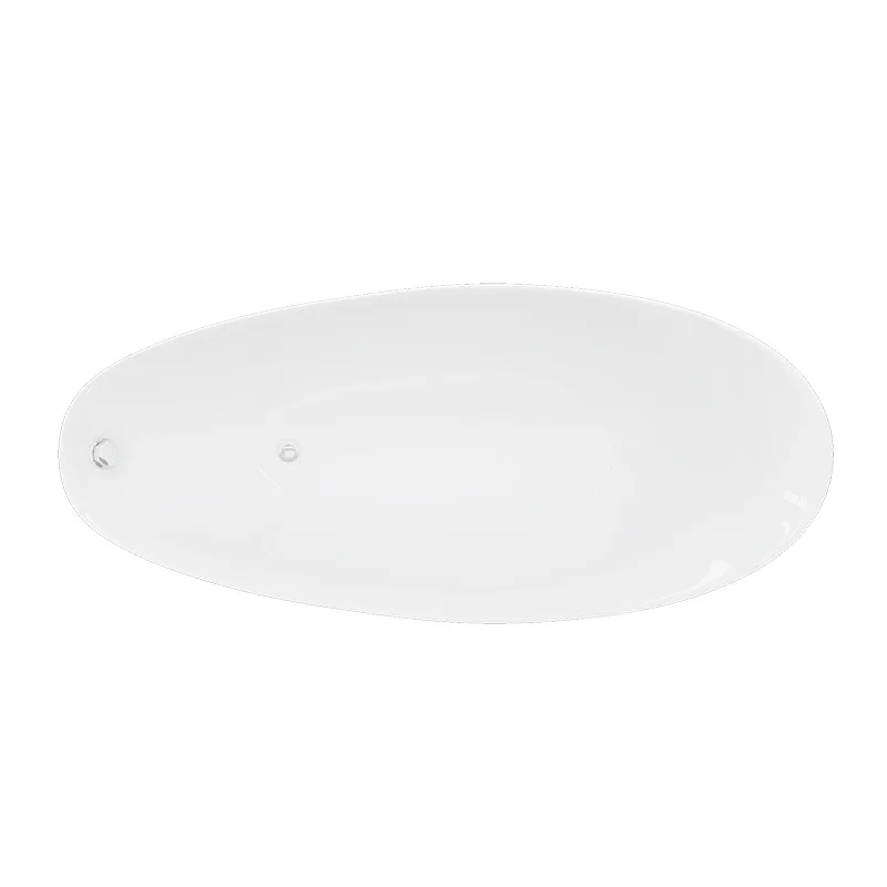 Acryclic Bathtub Shower Room Usage 1600mm Length Big Space Enjoy Bath Time