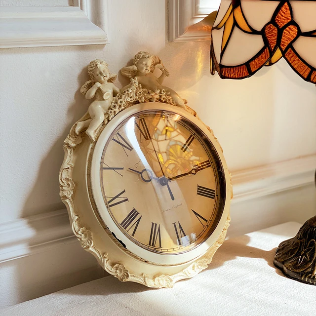 Combinazione di orologi in stile americano soggiorno parete retrò, orologio  classico in stile europeo decorazione da parete appesa - AliExpress