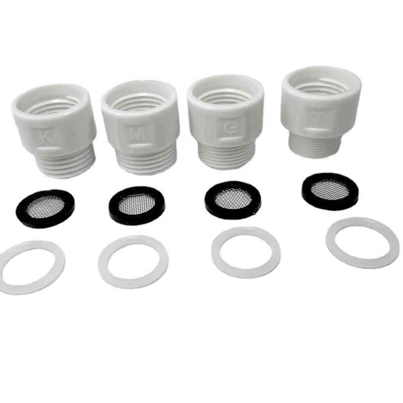 4PCS Japanese Shower Head Adapter KMGO T Adapter Rosette Conversion