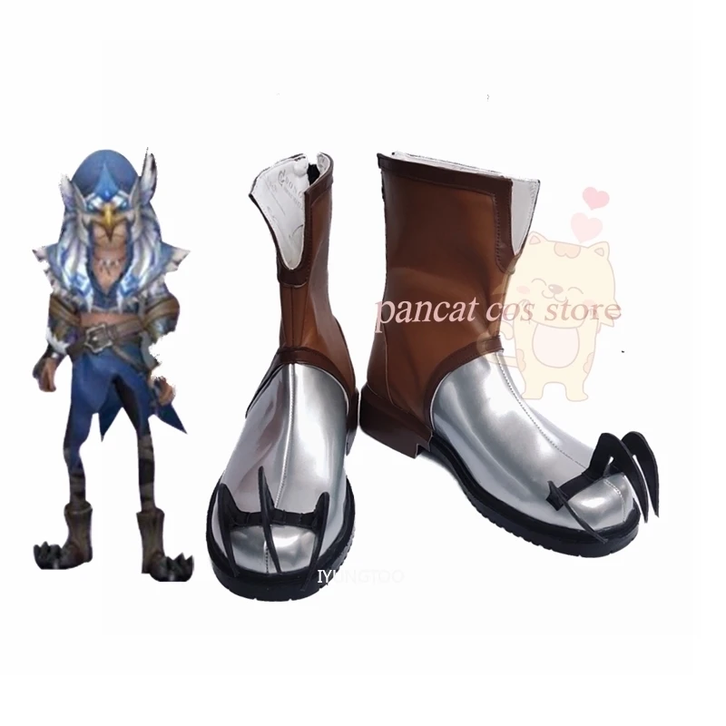 

Identity V Naib Subedar Cosplay Shoes Comic Anime Game Cos Long Boots Cosplay Costume Prop Shoes for Con Halloween Party