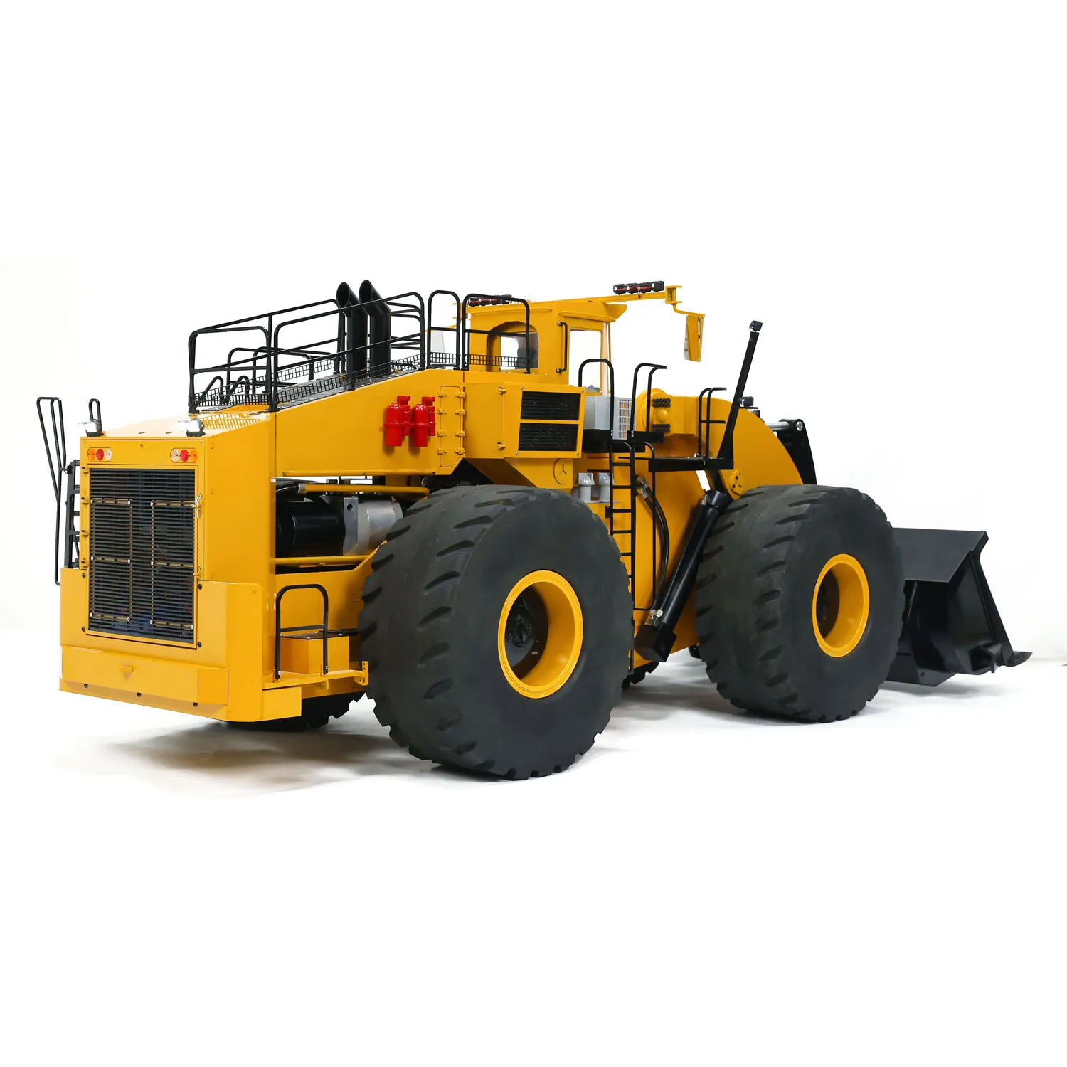 RC Hydraulic 1/14 Loader L2350 Heavy Duty Machine 150KG ST8 Remote Control Construction Vehicles Model with Light Sound Smoking 3
