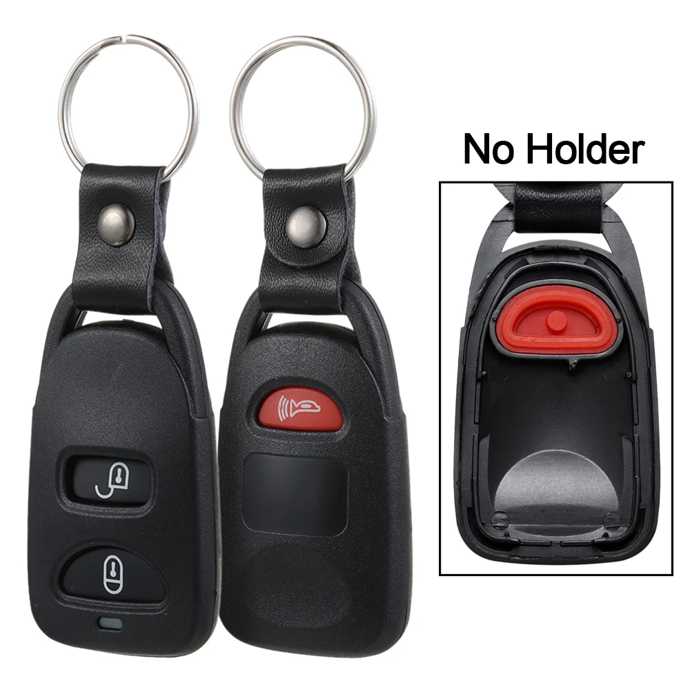 Car Key Shell Remote Car Key Shell 1/2/3/4 Button For Hyundai Kia Carens Tucson Elantra Santa FE Sonata 2006-2010