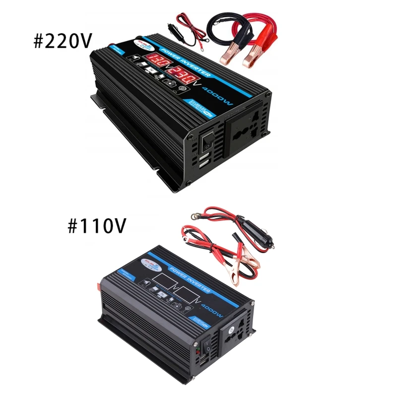 

for Dc 12V to 220/110V Car Inverter with 2 USB Auto Converter Car Converter F19A