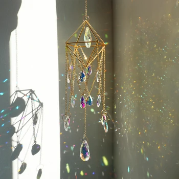 Crystal Teardrop Sun Catcher 1