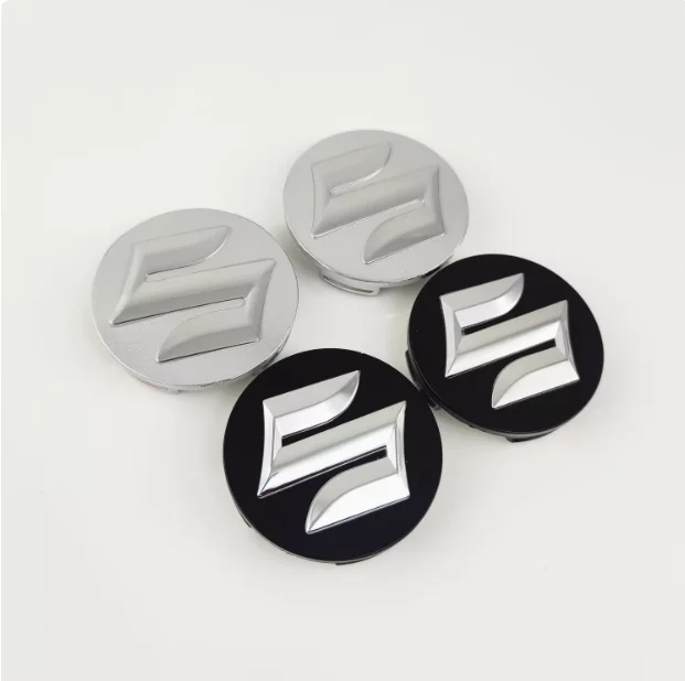 Car Wheel Center Hub Cap Badge Emblem Decal for Heaven Suzuki speaks swift JIMNY Grand vitara swift Alto wheel hub covers wheel hub caps 4pcs