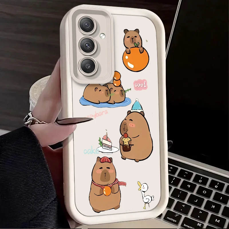 Capybara Soft Silicone Phone Case Cover