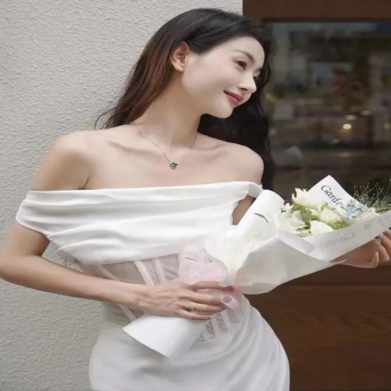 Rose Ivy Necklace Women's Light Luxury Small and Popular Collar Chain Valentine's Day Gift Jewelry